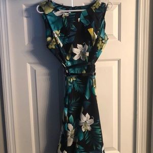 Dress Barn Floral fit and flare dress